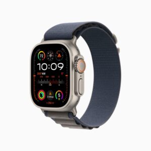 Apple Watch Ultra 2 GPS + Cellular, 49 mm-es titántok alpesi pánt kék
