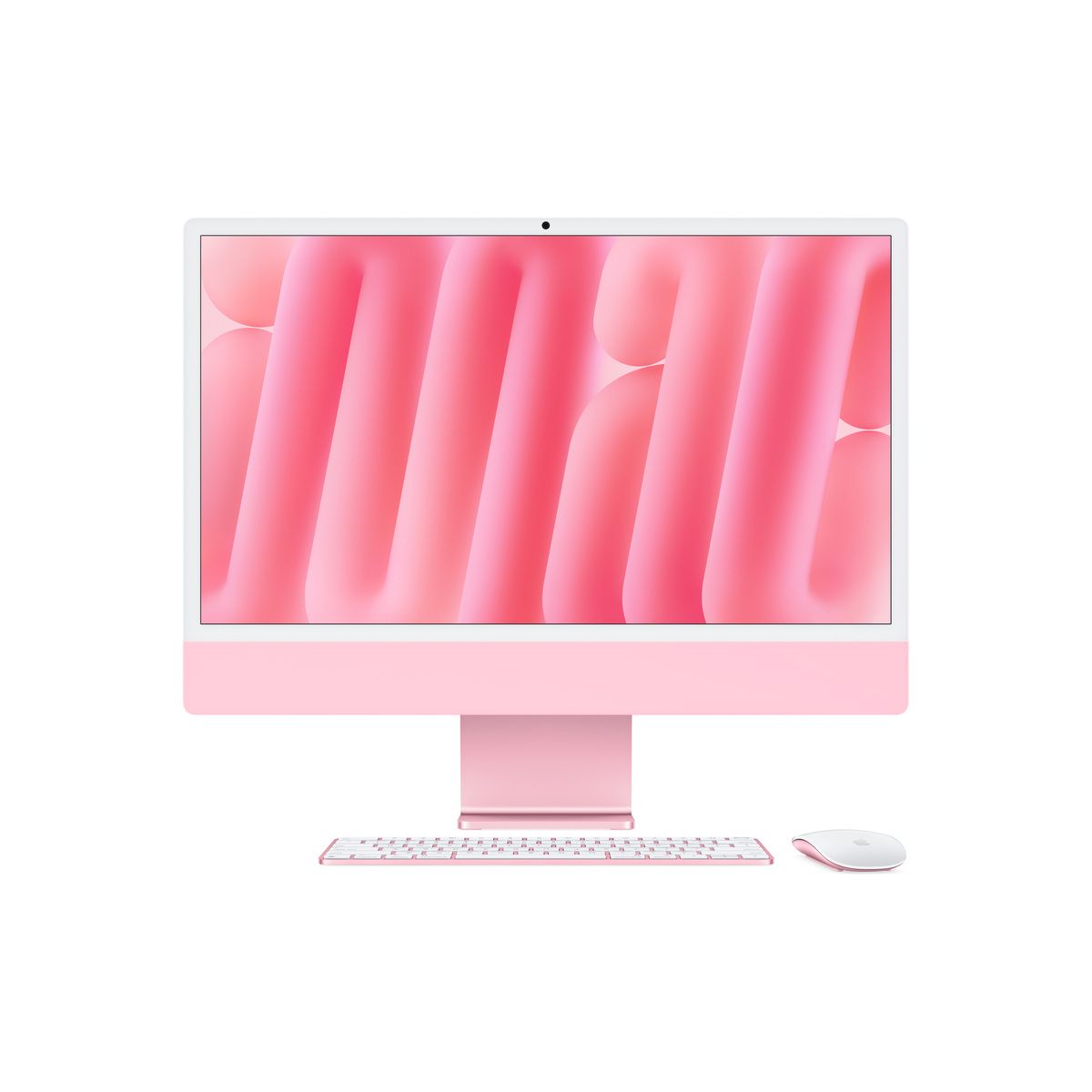 Apple iMac 24” – M4 chip 8 magos CPU-val, 8 magos GPU-val, 16 GB egyesített memória, 256 GB - rózsaszín