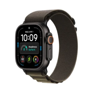 Apple Watch Ultra 4 GPS + Cellular, 49 mm, fekete titántok, Fekete titán Titanium Milanese Loop
